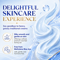 Crème hydratante au cuivre à marque privée GHK-Cu Palmitoyl Tripeptide-5, soin du visage anti-rides et raffermissant, crème GHK-Cu premium