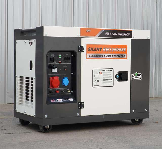 Factory Sales 10kva Silent diesel Generator 220V/380V Three Phase Soundproof Quiet Type Diesel Generator for Industrial Use