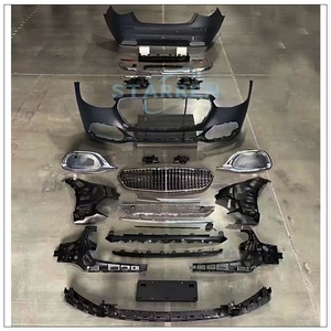 <span class=keywords><strong>2021</strong></span> + W223 <span class=keywords><strong>Classe</strong></span> S Mise à niveau S680 Pare-chocs avant et arrière Grille avant Diffuseur arrière Kit de carrosserie pour <span class=keywords><strong>Mercedes</strong></span>-Benz. - Product Image 5