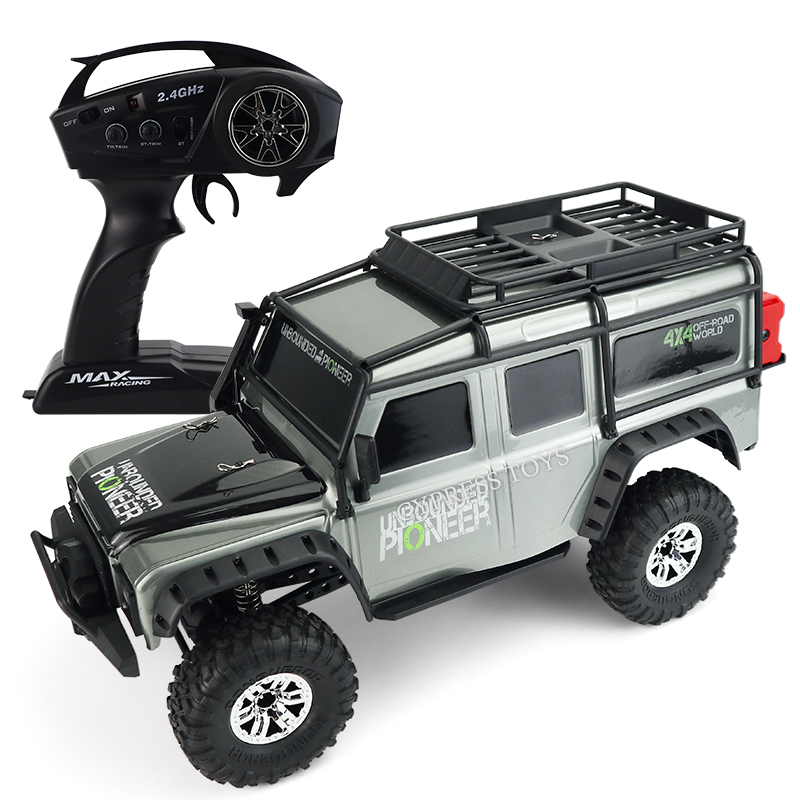 Hete Verkoop 1:10 Grote Rc Rock Crawler 4wd Off Road Rc Auto Afstandsbediening Auto 4X4 Vrachtwagen Speelgoed