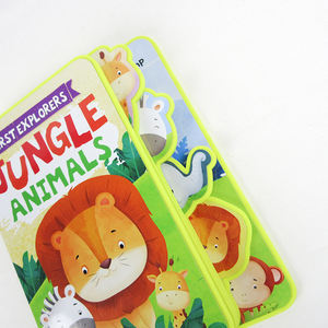 Animaux <span class=keywords><strong>de</strong></span> <span class=keywords><strong>la</strong></span> <span class=keywords><strong>jungle</strong></span> <span class=keywords><strong>Livre</strong></span> Eva <span class=keywords><strong>Livre</strong></span> pour enfants Impression Apprentissage éducatif <span class=keywords><strong>Livre</strong></span> Eva Board - Product Image 3