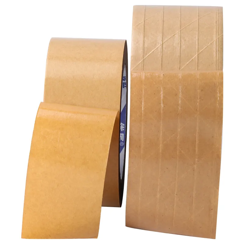 Rollos de cinta de papel Kraft con logotipo de impresión personalizado YOU JIANG, papel adhesivo de marca Prime, envío reforzado, embalaje para cejas