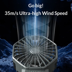 Wholesale New Violent Jet Portable <b>Handheld</b> <b>Fan</b> with 8000mAh Battery Powerful for Outdoor Camping - Product Image 2