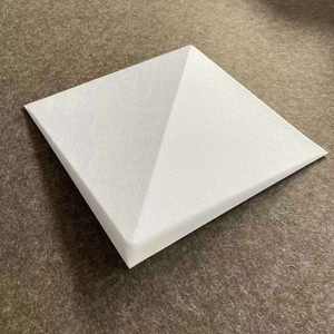 แผงอะคูสติกแบบยืดหยุ่นสำหรับห้องประชุมแผงอะคูสติกโพลีเอสเตอร์ยืดหยุ่นได้สำหรับตกแต่ง3D โรงงาน - Product Image 3