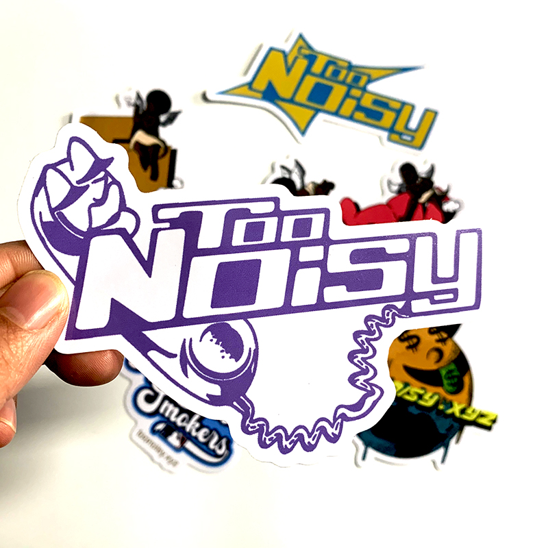 Наклейка на заказ, водонепроницаемая клейкая наклейка, 100 шт., печать логотипа, УФ-Виниловая наклейка из ПВХ