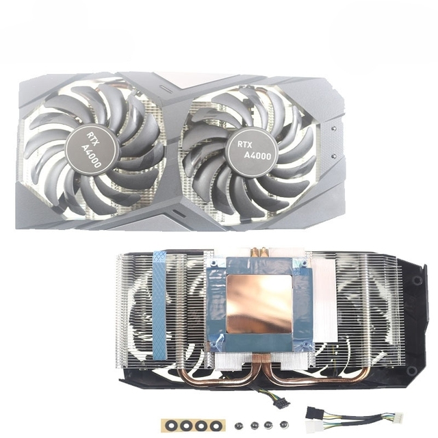 Upgraded heatsink fan for Quadro RTX A4000 Graphics Video Card Heatsink fan A4000 Fan