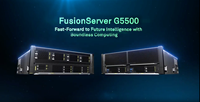 Best Price Hua Wei Super Fusion G5500V5 4U2CH Rack GPU Server with Dual CPUs and 8 GPU Compute Cards Used in Stock