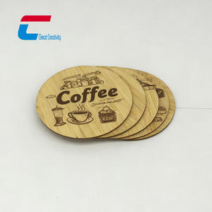 Sous-verre <span class=keywords><strong>en</strong></span> bois avec impression couleur, puce RFID NFC intégrée, pour <span class=keywords><strong>commande</strong></span> et paiement, avec fonction Wi-Fi - Product Image 4