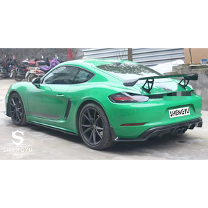 Parachoques de Coche a Buen <span class=keywords><strong>Precio</strong></span> para <span class=keywords><strong>Porsche</strong></span> 718 <span class=keywords><strong>Cayman</strong></span> GT4, Alerón de Fibra de Carbono para <span class=keywords><strong>Porsche</strong></span> 718 <span class=keywords><strong>Cayman</strong></span> - Product Image 1