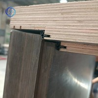 Porte de chambre en alliage MDF anti-effraction, insonorisée, écologique, pour intérieur et bureau