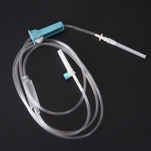 Lot de tubes d'infusion en plastique GREAT FARM GF-1607 16*50 aiguilles pour <span class=keywords><strong>animaux</strong></span> de grande taille, 160 cm, avec contrôleur de débit, pour bovins et chevaux - Product Image 4