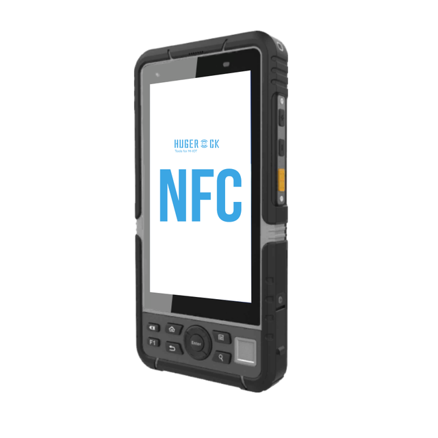 For R60 6 Inch 8+128GB 4G NFC Reader QR Code 2D Barcode Scanner Handheld Industrial Rugged Android PDA RFID USB Type-C