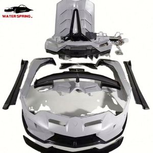 Kit de carrosserie personnalisé pour Lambo <span class=keywords><strong>Aventador</strong></span> LP700 LP720 LP750 SVJ Conversion de lifting de visage Kits de carrosserie en fibre de carbone Kit large carrosserie - Product Image 1