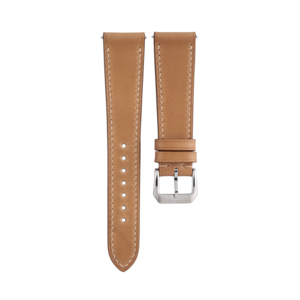Bracelet de montre étanche fait à la main de luxe 18mm-22mm pour hommes respirant en cuir Buttero mince Style Vintage deux pièces fabriqué au Vietnam - Product Image 2