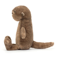 Peluches JC Brooke Otter, jouets en peluche mignons, animaux de la forêt, poupées en peluche, parfaites pour un cadeau d'anniversaire