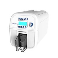 Magicard Enduro ING550 Membresía de doble cara Insignia de empleado Impresión de plástico PVC Impresora de tarjetas de identificación