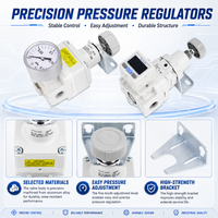 Vanne de réduction de pression d'air de précision, régulateur de pression de précision IR1000-01 IR1010-01 IR1020-01BG IR2000-02 IR2010-02BG