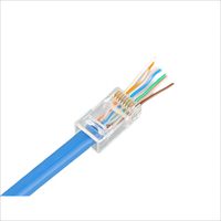 Câble réseau Ethernet Cat6A 10G UTP ultra-fin 28-32 AWG, fabrication ODM/OEM, câble de raccordement Cat6A mince