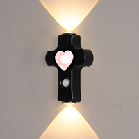 Lampe murale à détecteur de mouvement magnétique sans fil Morden, décoration intelligente pour la maison, lumière de nuit rechargeable par USB, lampe murale LED pour chambre à coucher, lampe de chevet
