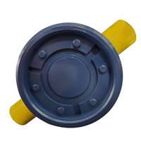 Cylindre hydraulique à piston télescopique à simple effet personnalisé monté à l'avant de style FC pour camions à benne basculante
