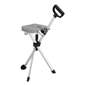 Personalizzato Ta-<span class=keywords><strong>Da</strong></span> sedia serie anziani bastone <span class=keywords><strong>Da</strong></span> passeggio sgabello bastone bastone bastone bastone con sedile marrone 85cm - Product Image 2