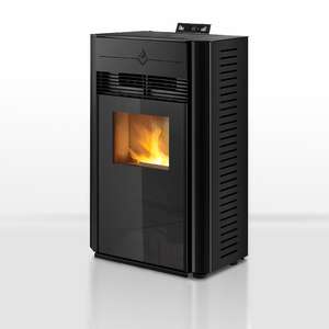 Chauffage à granulés domestique 14KG Capacité de trémie <span class=keywords><strong>Silencieux</strong></span> sous 40dB Surveillance de la sécurité - Product Image 4