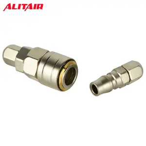 Sm Sf Sh Sp Self Locking Hose Coupler Plug Socket Air Compressors Hose One Touch Fittings Coupling Pneumatics Quick Connector