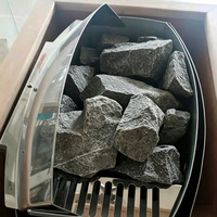 Sauna Listrik Hemlock Modern Langsung dari Pabrik, Uap Kering, 2-4 Orang, Villa Sauna Spa, Ruang Sauna Relaksasi