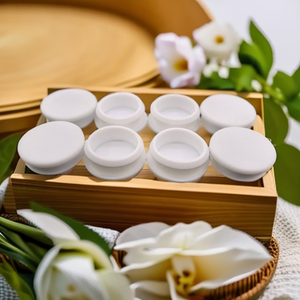 Custom White High-Temperature Resistant Soft Reverse Button Silicone Plug Food Grade Silicone Stopper Factory <b>Rubber</b> Product - Product Image 2