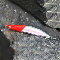 Leurre flottant Shadow Minnow 10SP 13,5g 100mm, leurre artificiel dur, wobbler pour la pêche au bar, au brochet, à la perche en eau douce