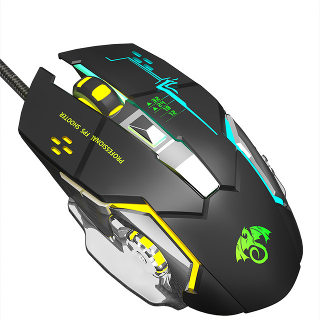 Hot Selling Wired Gaming Mouse Macro Programming Office Laptop Luminous Wired Optical Mouse