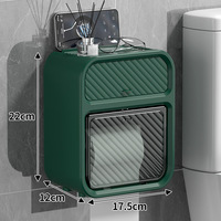 Boîte à mouchoirs de toilette domestique suspendue porte-rouleau de papier conception suspendue pratique