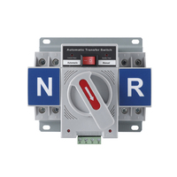 Commutateur de transfert automatique double alimentation 2P 63A ATS Type PC pour générateur 230V Q2-63/2 Sans capacité de coupure