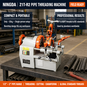 Offre Spéciale : Machine à Fileter Électrique de Bureau NINGDA Z1T-R2 1/2"-2" – Fileteuse Automatique 220V/50Hz avec Garantie 1 An - Product Image 5