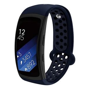 Bracelet de remplacement en silicone souple pour <span class=keywords><strong>Samsung</strong></span> Gear Fit2 SM-R360/<span class=keywords><strong>Fit</strong></span> <span class=keywords><strong>2</strong></span> <span class=keywords><strong>Pro</strong></span> SM-R365 Smart Fitness <span class=keywords><strong>Band</strong></span> - Product Image 4