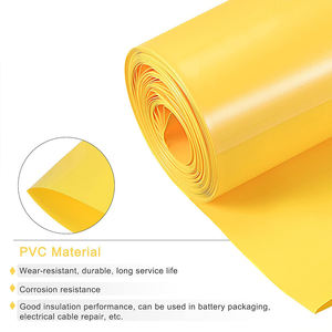 ท่อหดความร้อน PVC สีเหลือง ขนาด 500 มม. สำหรับหุ้มฉนวน แพ็คเกจแบตเตอรี่ 21700 สำหรับหุ้มแบตเตอรี่ด้วยท่อหดความร้อน PVC - Product Image 5