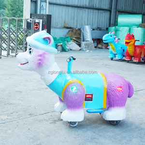 Mobil Listrik Bertema Kartun untuk Anak-Anak, Dua Kursi, untuk Karnaval Luar Ruangan di Mall Plaza - Product Image 5