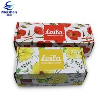 Boîte d'expédition en carton ondulé personnalisée Meishan, vente en gros, emballage pliable en kraft brun pour vêtements, gaufrage, pelliculage mat
