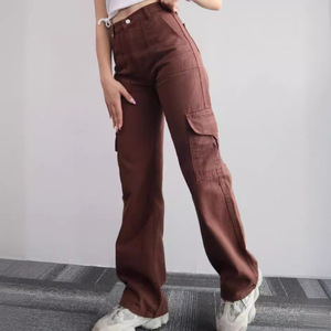 <span class=keywords><strong>Pantalons</strong></span> en coton sur mesure pour femmes grandes tailles, <span class=keywords><strong>pantalons</strong></span> de loisirs pour femmes, <span class=keywords><strong>pantalons</strong></span> de jogging à jambes larges, <span class=keywords><strong>pantalons</strong></span> amples pour femmes - Product Image 5