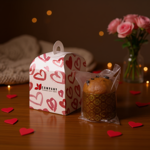 Panettone Aziendale 80g, Confezione Regalo di San Valentino, Set Regalo Personalizzato - Product Image 3