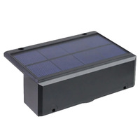 Lampe murale de jardin à LED 36V à énergie solaire, étanche IP65, ultra-lumineuse, avec contrôle de la lumière pour une utilisation en extérieur