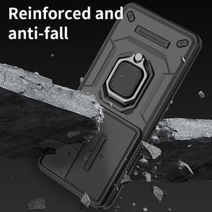 Funda de Teléfono de Lujo a Prueba de Golpes Personalizada de Diseñador al por Mayor para Redmi Turbo 4 <span class=keywords><strong>Pro</strong></span> con Anillo de Metal Multifuncional de 360 Grados <span class=keywords><strong>y</strong></span> Cubierta de Lente - Product Image 5