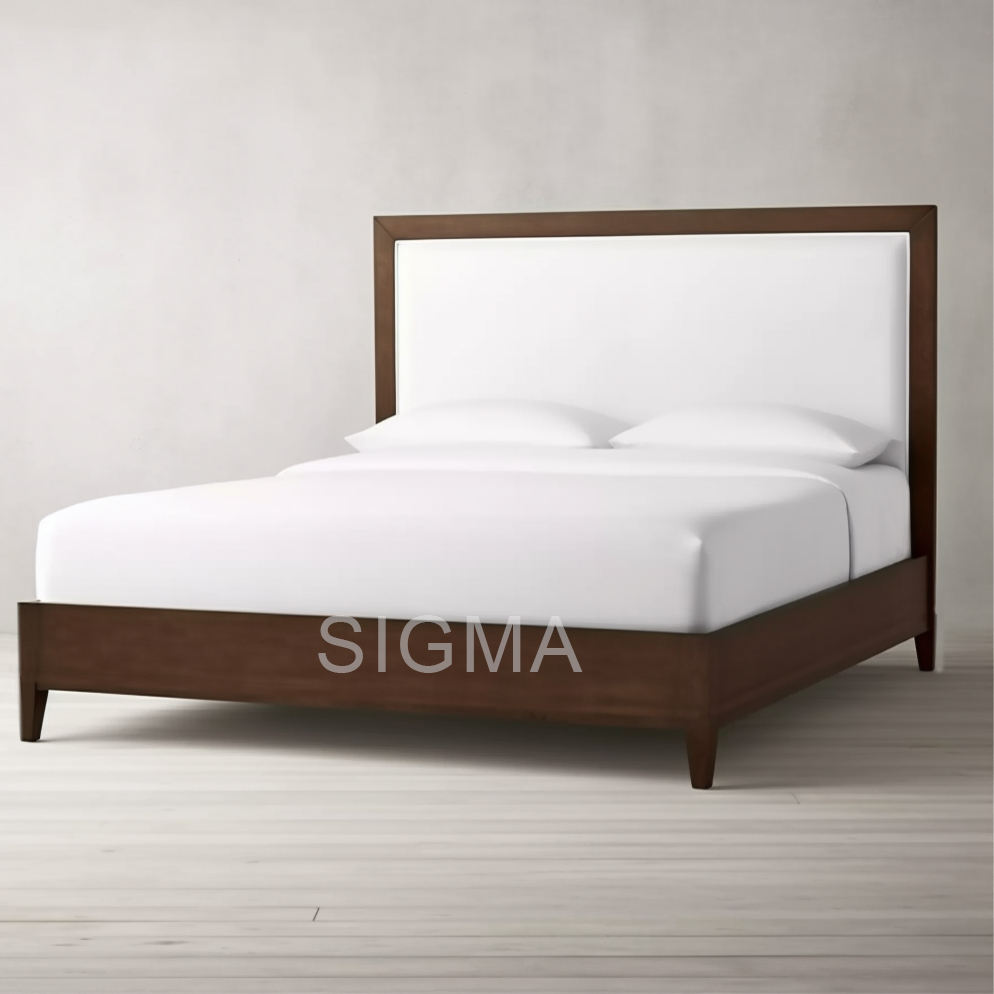 Wholesale Furniture bedroom Sets Luxury Wooden Bed Customized Modern King Bed