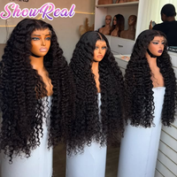 Perruques en cheveux naturels indiens bruts en gros, perruques en cheveux humains vietnamiens avec cuticules alignées, perruques frontales en dentelle HD 13x6 pour femmes noires