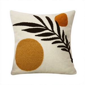 Designer Tufted Boho Cushion Cover By <b>Indian</b> Textiles H/L Handwoven Decorative <b>Throw</b> Pillow Luxury Boho Pillow Hot Selling - Product Image 1