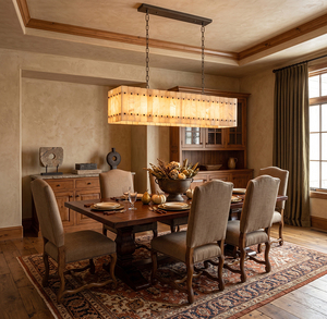 Linear Alabaster Chandelier Brass Modern Retro Dining <b>Room</b> Kitchen Island Pendant <b>Light</b> Designer High-End Rectangular <b>LED</b> - Product Image 4