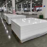 Plaque en plastique HDPE multicolore, stock d'usine, 4x8 pieds, taille sur mesure, PE500 PE300, panneau en polyéthylène haute densité