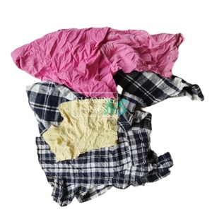 Multicolor Eco-friendly Recycled 100% Cotton Cleaning Rags Sustainable <b>Textile</b> <b>Waste</b> Products Wholesale Rags - Product Image 2