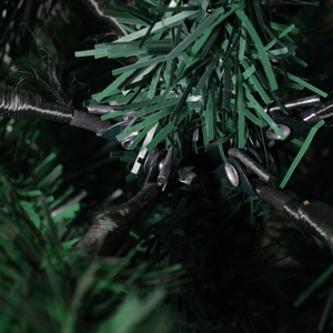 210CM Automatic Green White Full Pe <b>Slim</b> Decoration Indoor Christmas <b>Tree</b> Arvore De Natal New Year Holiday Decoration Supplies - Product Image 2