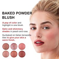 Poudre bronzante longue tenue Private Label, effet naturel, éclat minéral, fond de teint correcteur de couleur